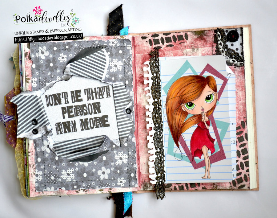Ula Don't Listen- Life Journal craft digi download