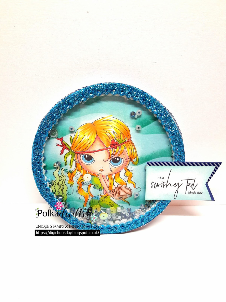 Ula be a mermaid - Life Journal craft digi download