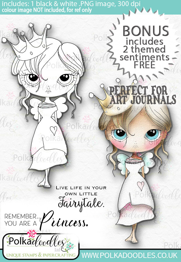 Ula be a Princess - Life Journal craft digi download