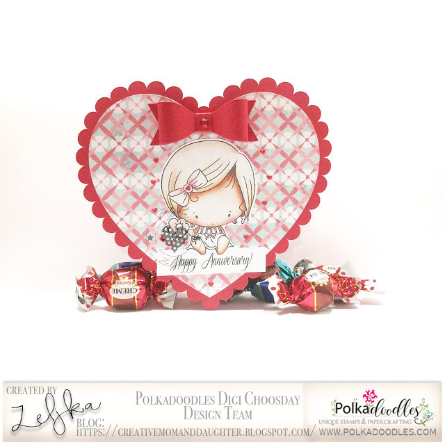 Cutiepie digi stamp - Lil Miss Sugarpops craft digi download