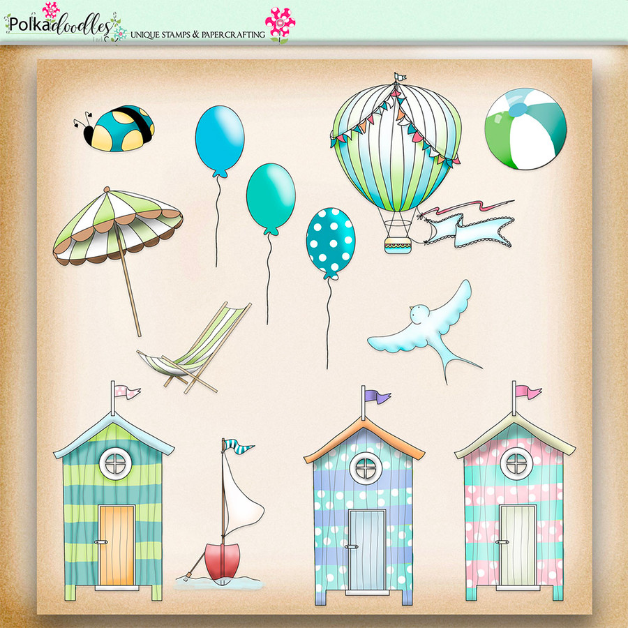 Summer Breeze - digiscrap printable download elements