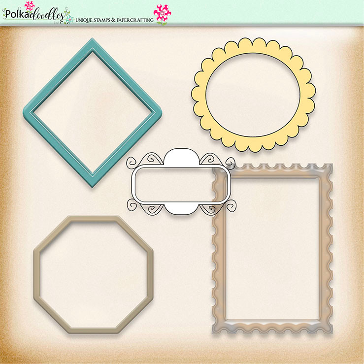 Lemon Top Digi Scrap Kit - frames