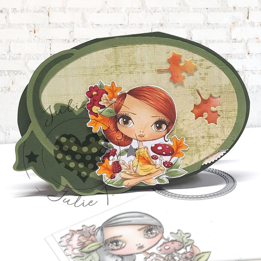 Nature Lover - January. Craft digi
