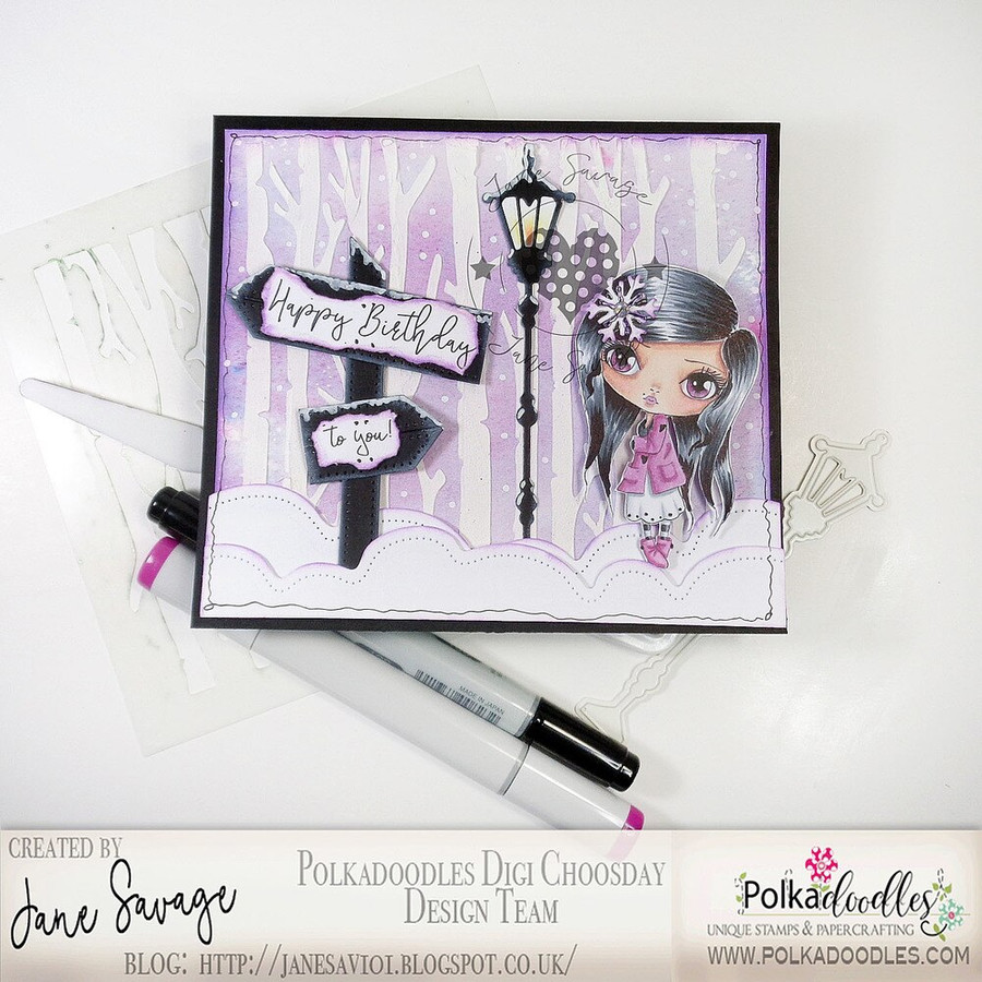 Heart on Your Sleeve - January. Craft digi download