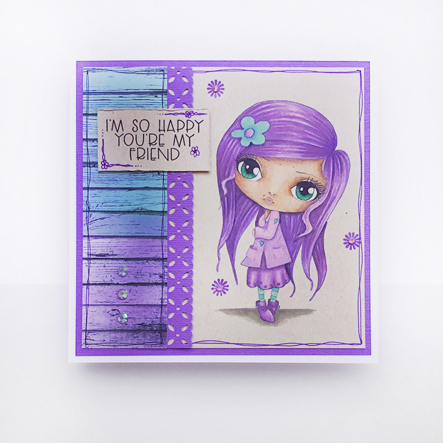 Heart on Your Sleeve - January. Craft digi download