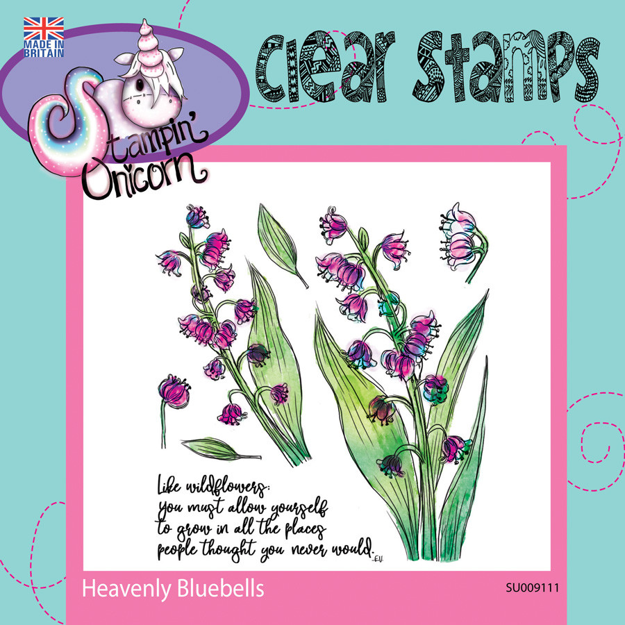 Heavenly Bluebells - Clear Stamp Set