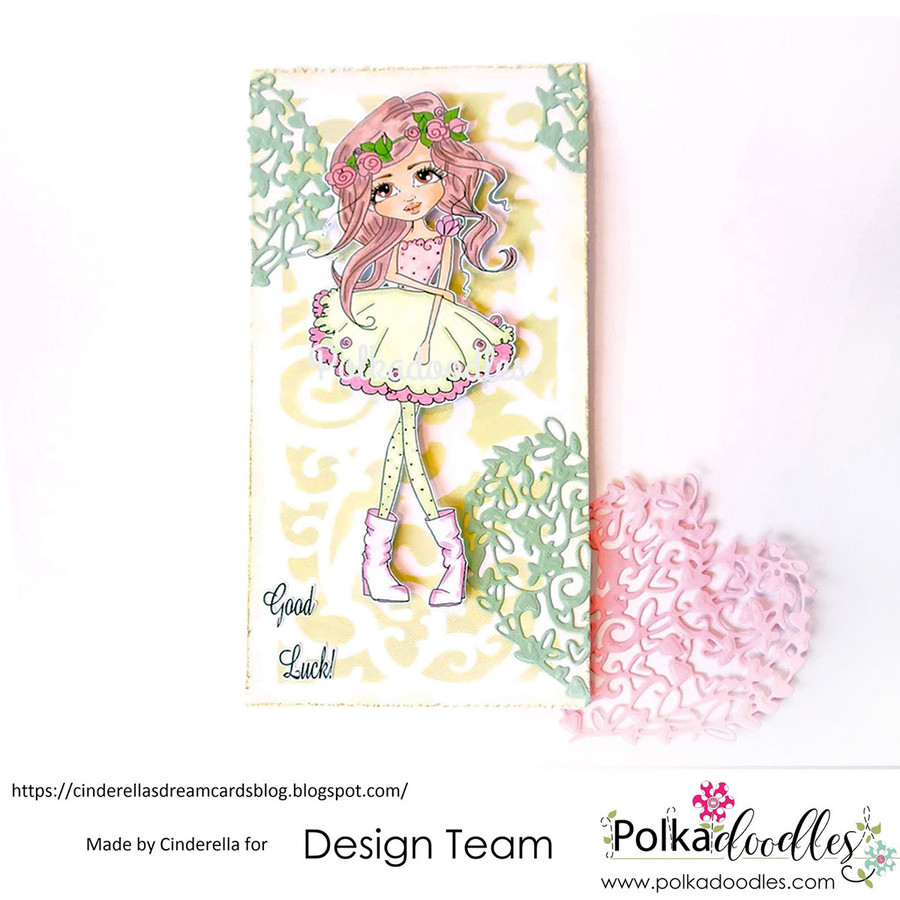 Ruby Boho Chic digi stamp printable download