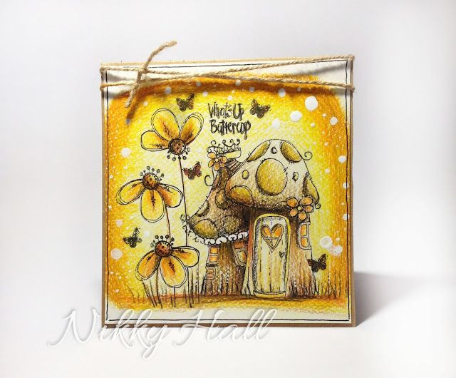 What's Up Buttercup Clear Stamp Set - 6 Clear Stamps