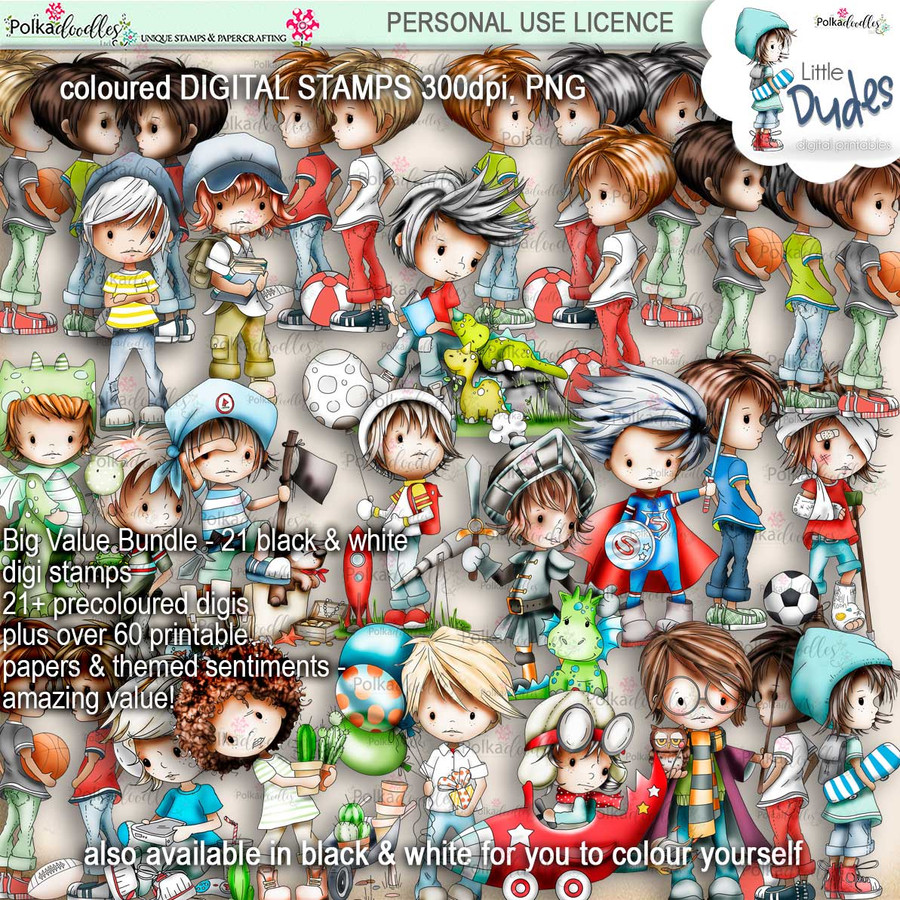 Little Dudes BIG KAHUNA DOWNLOAD BUNDLE