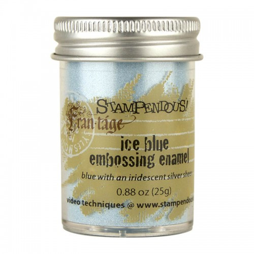 Frantage ice blue Embossing Enamel by Stampendous