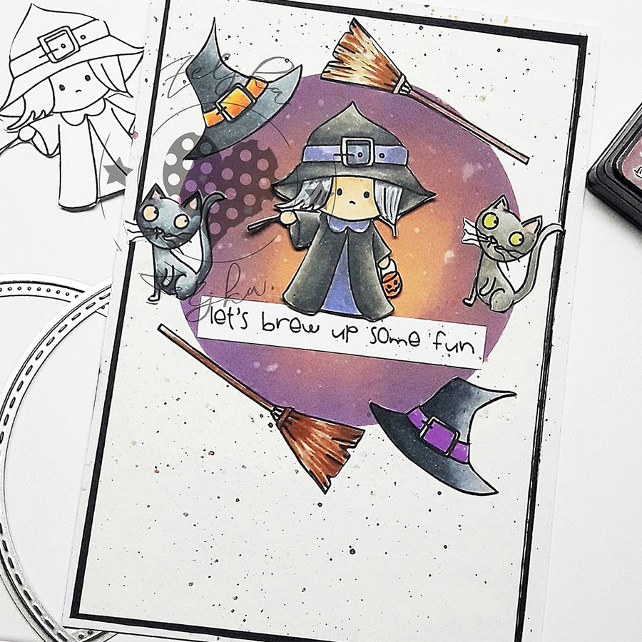Hey Pumpkin - Halloween clear stamp set