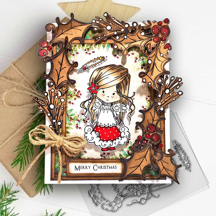 Angelic - Winnie Heavenly Clear Stamp set