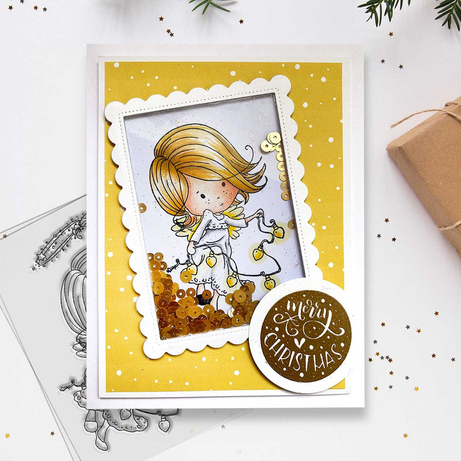 Light the Way - Winnie Heavenly Clear Stamp