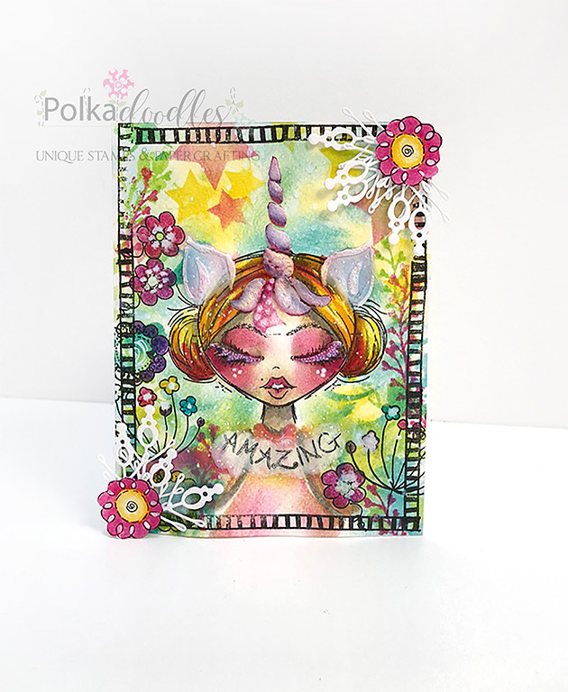 Flower Power 1 - clear stamp set