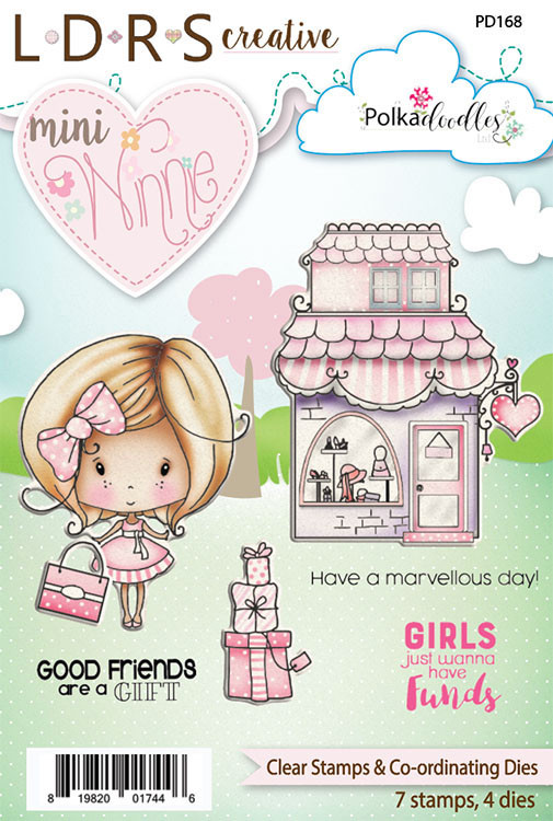 Mini Winnie Clear Stamps & Co-Ordinating Dies