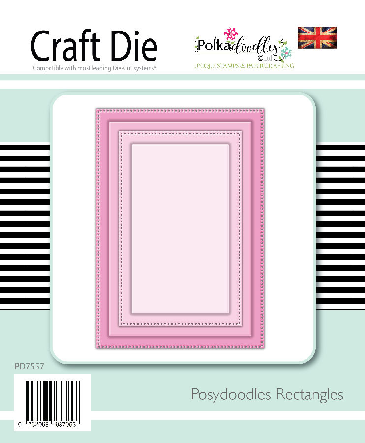 Posydoodles Basics - Rectangles dies