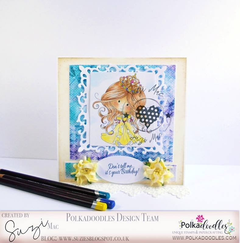 Winnie Belle of the Ball Fairytale digi stamp download