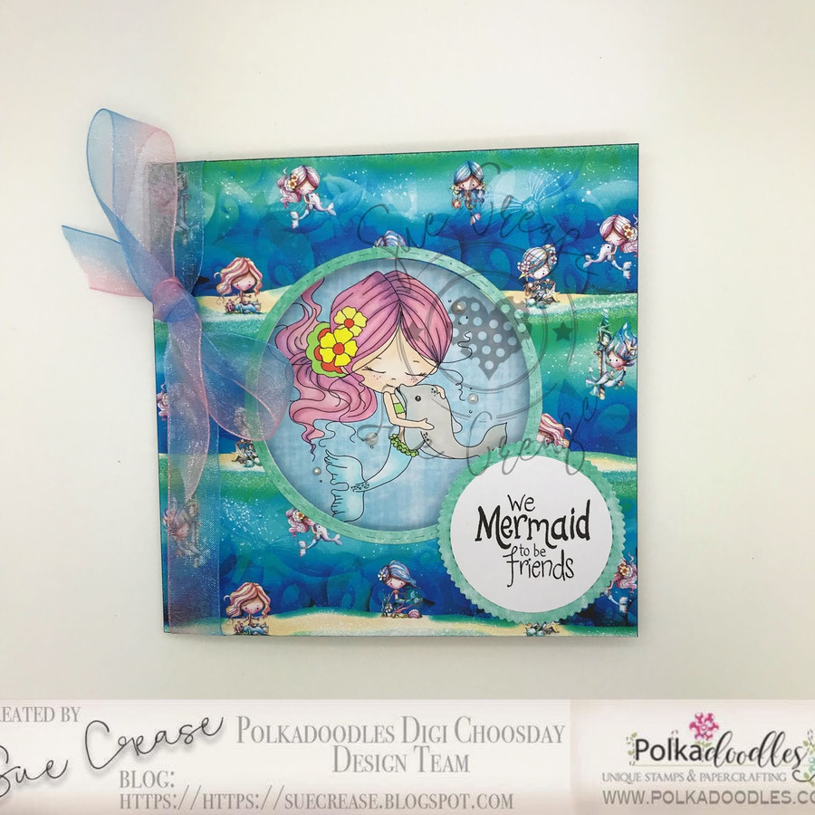 Mermazing papers - digital stamp download