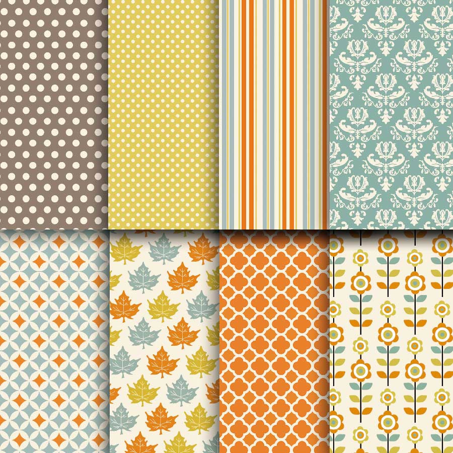 in love with AUTUMN 6 x 6" paper pack