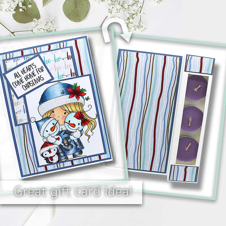 Friendly Cuddle - Winnie Christmas Wishes digi scrap printable download