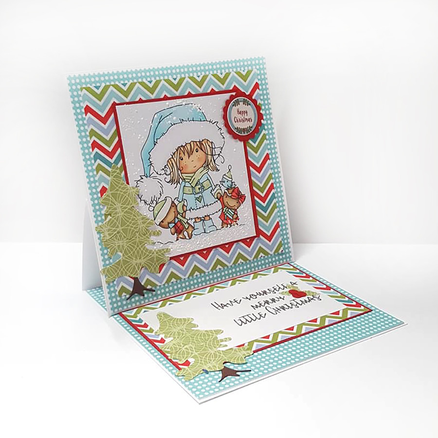 Delivery Time - Winnie Christmas Wishes digi scrap printable download