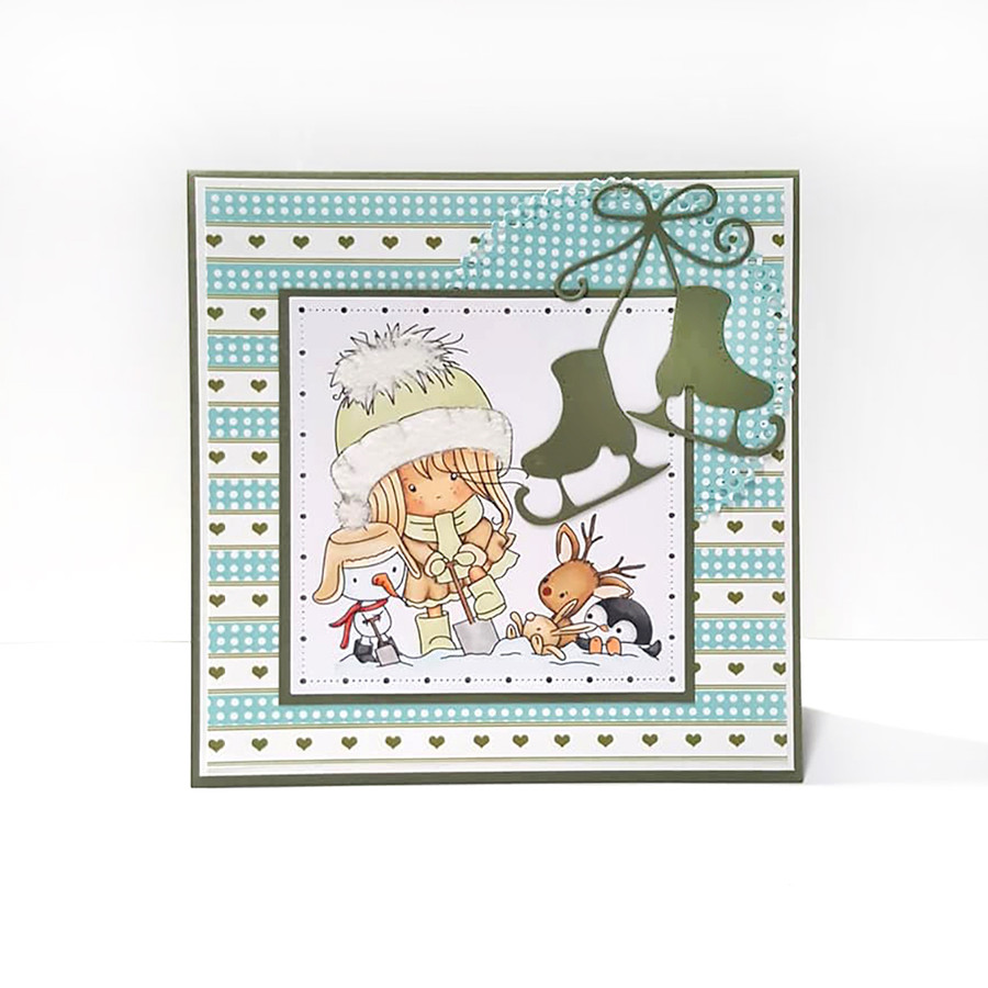 Winnie Christmas Wishes - Big Kahuna digi scrap printable download bundle