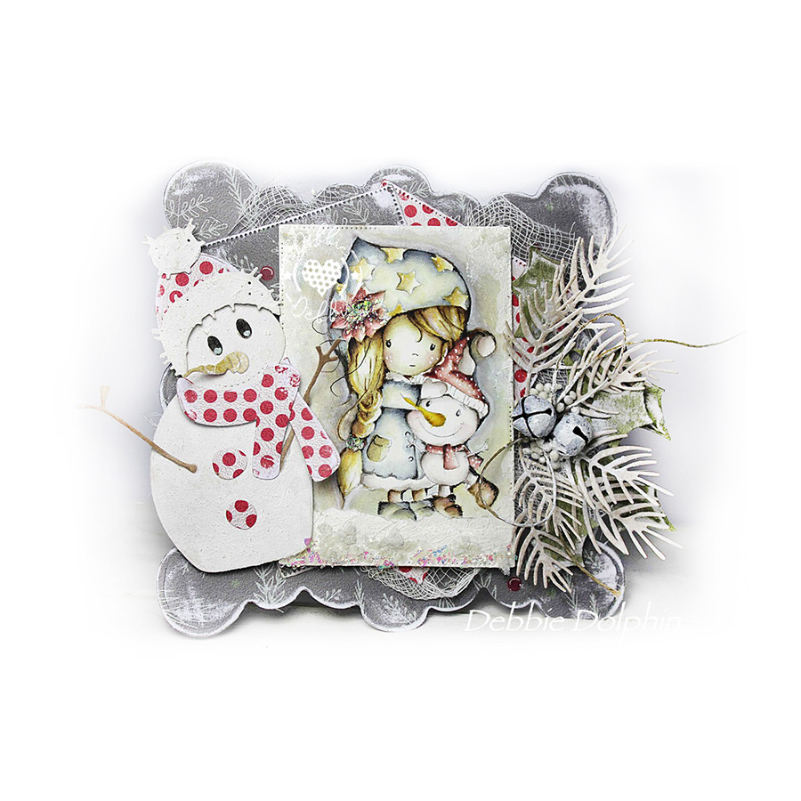 Snow Much Fun -  Winnie Winter Wishes - CLEAR POLYMER STAMP