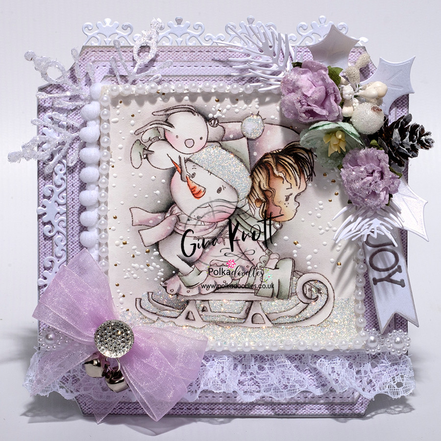 Wonderful Time -  Winnie Winter Wishes - CLEAR POLYMER STAMP