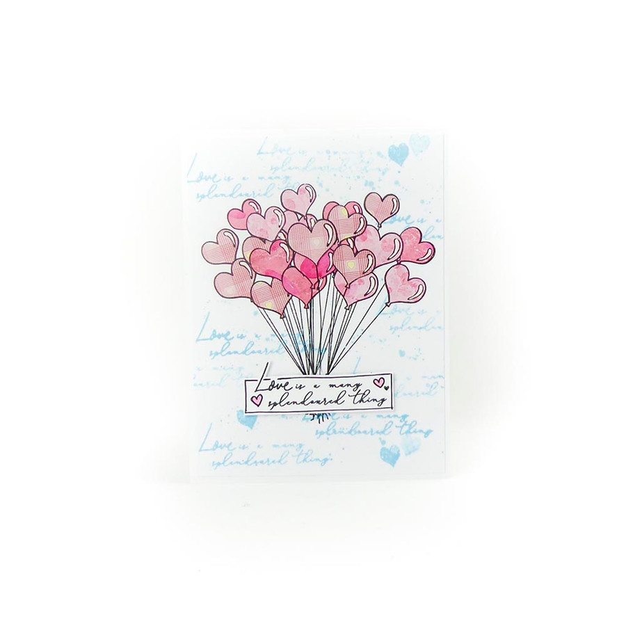 Splendoured Love Stamp set - Timeless Rose Collection