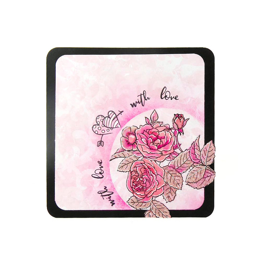 Love & Kisses stamp set - Timeless Rose Collection