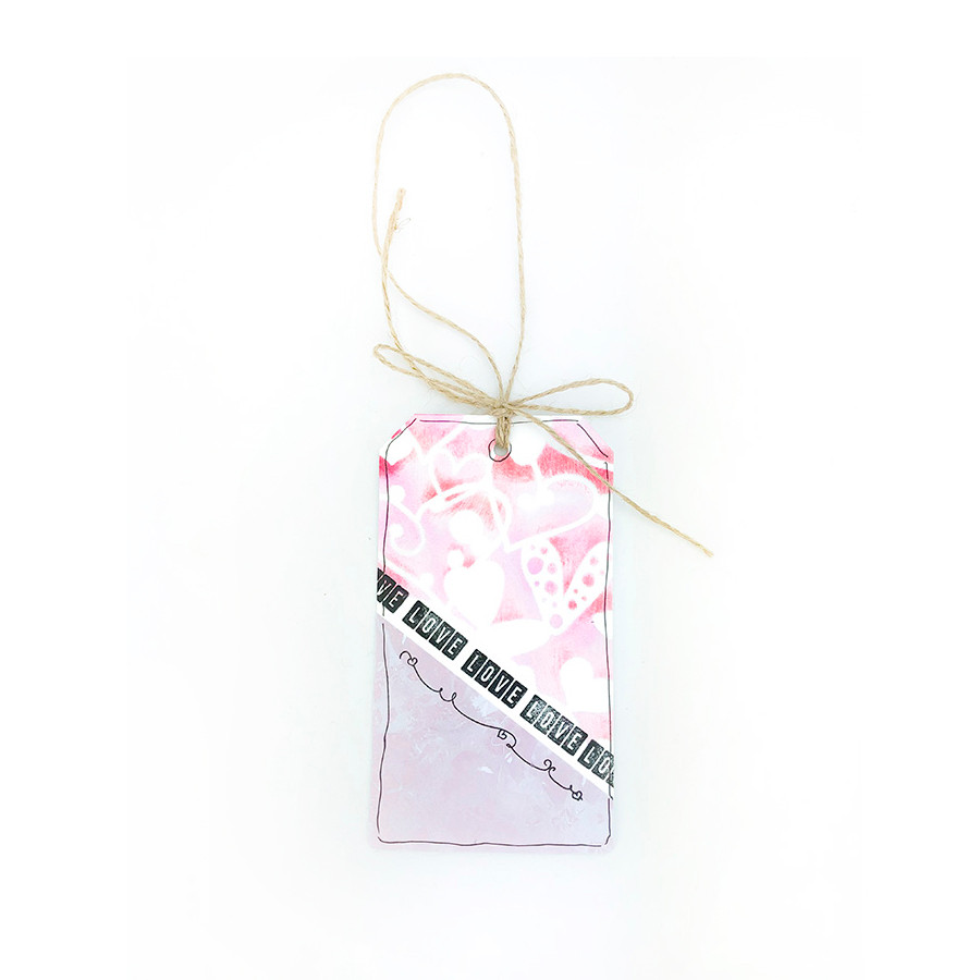Love & Kisses stamp set - Timeless Rose Collection