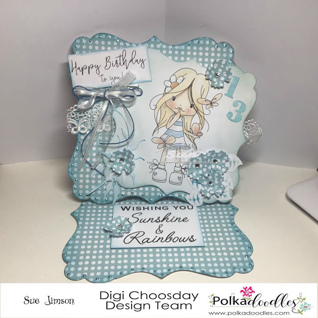 Holly Butterfly - "precoloured" digital papercrafting download