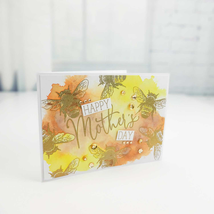 Honey Rose Transitions Layering Stamps -  Clear Polymer stamp set