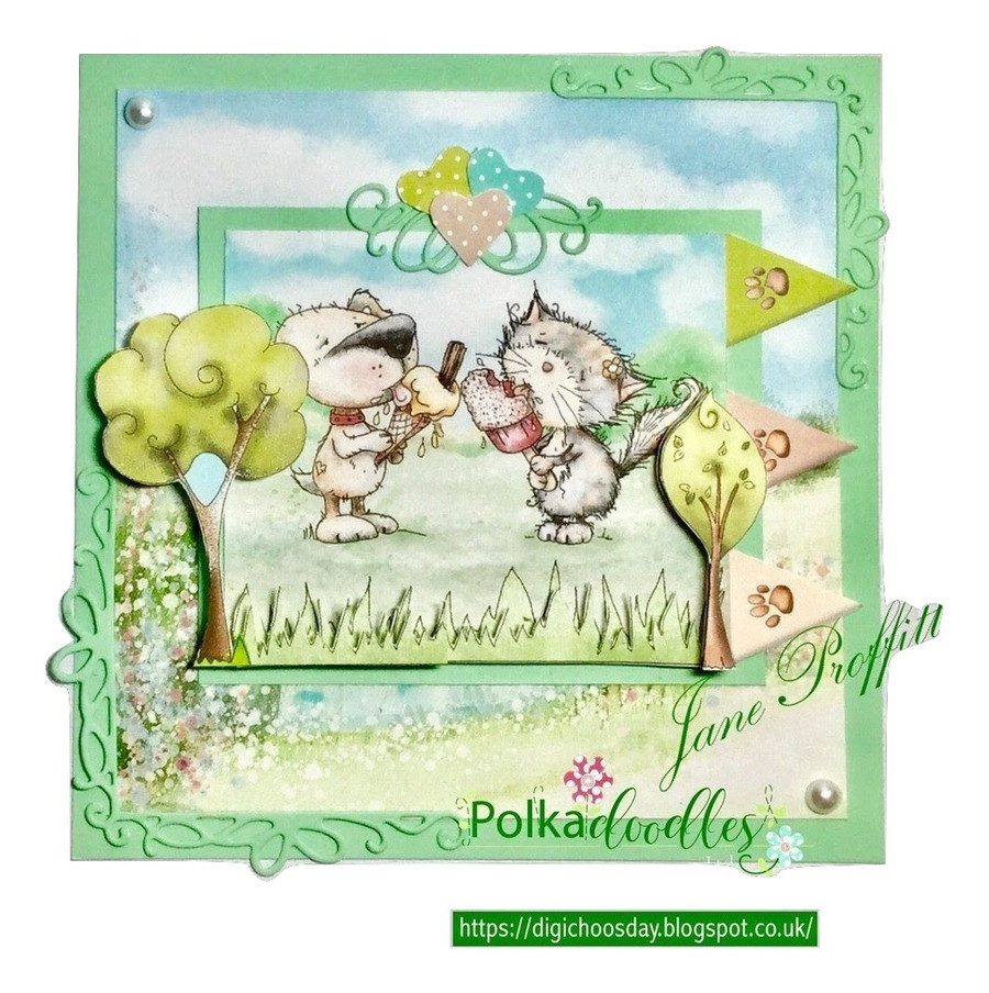 Horace & Boo Delicious Day - clear Stamp set