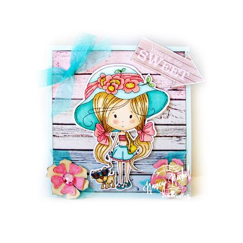 WINNIE SUMMER DAY - Clear Stamp