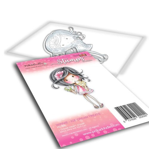 WINNIE ICE CREAM TREATS - Clear Stamp