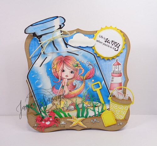 HELLO THERE - MERIBELLE Mermaid Clear Stamp