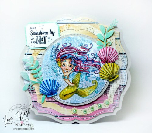 FLOATING MERIBELLE Mermaid  - Clear Stamp