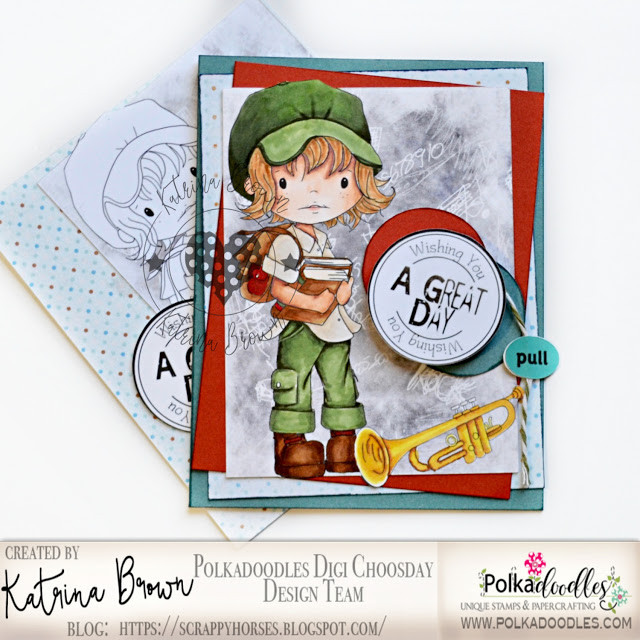 LITTLE DUDES WORK HARD - Clear Stamp