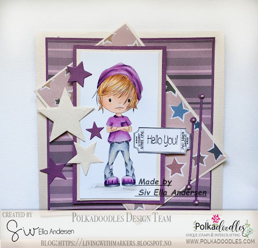 LITTLE DUDES - COOL - Clear Stamp