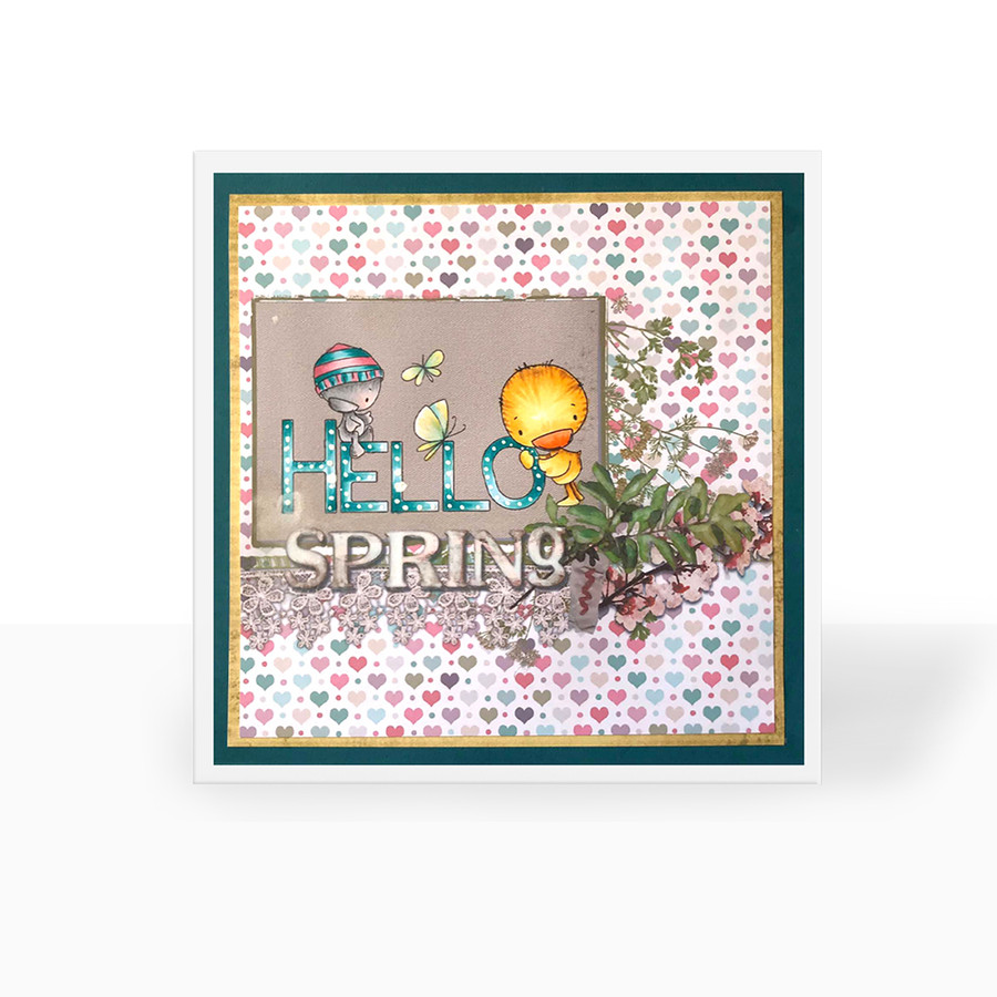 Hello Spring  - Printable Digital download