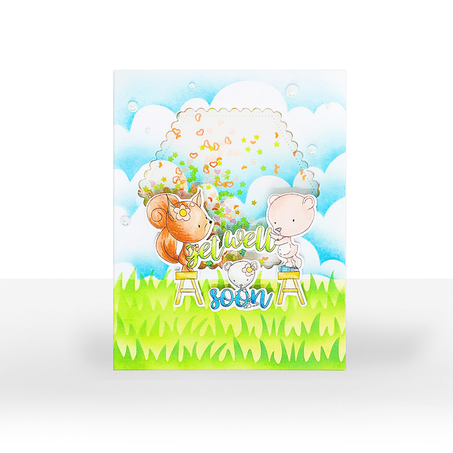 Get Well Soon - COLOURED Printable Digital download