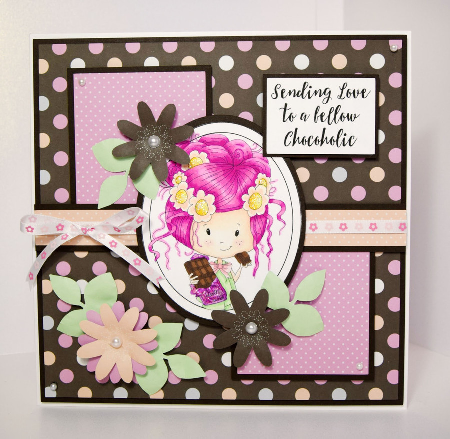 Winnie Clear Stamp - Chocolate Time