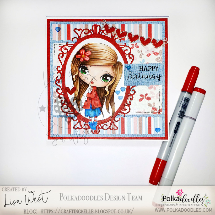 January Clear Stamp - Heart On Your Sleeve