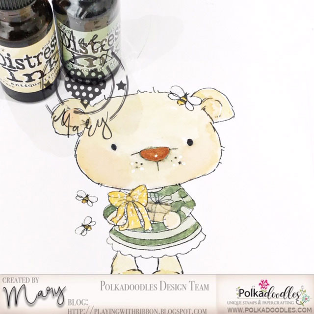 Fuzzypuffs Bella Gift - Clear Stamp Set