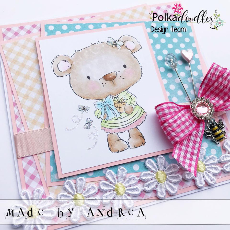 Fuzzypuffs Bella Gift - Clear Stamp Set