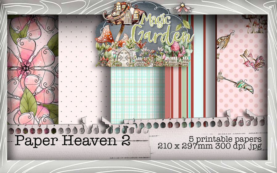 Magic Garden Soup printable download collection