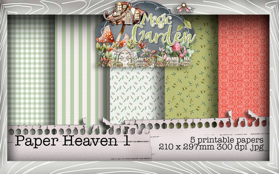 Magic Garden Soup printable download collection