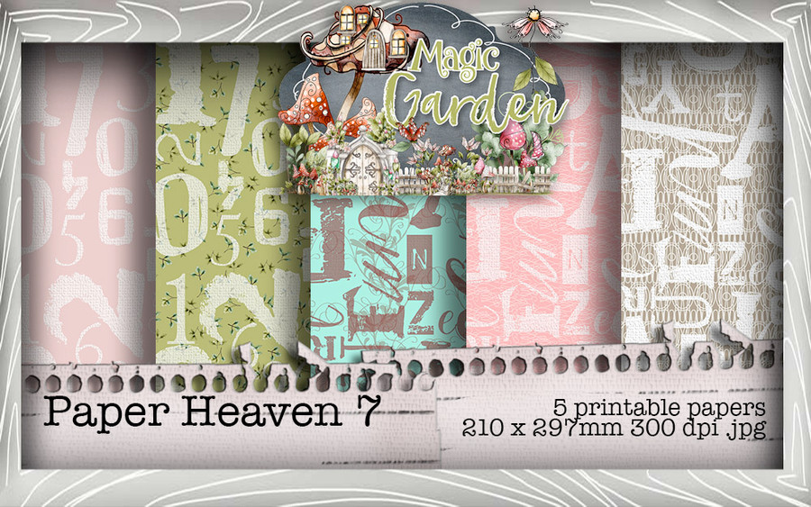 Magic Garden Soup printable download collection