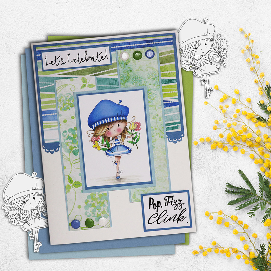 Sunshine Delight Bouquet - Winnie Sunshine Delights digi scrap printable download